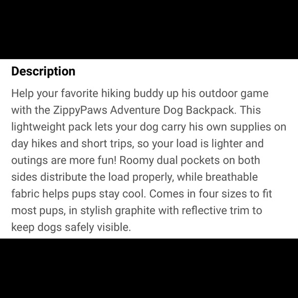 Zippy Paws Adventure Backpack - Picture 13 of 15